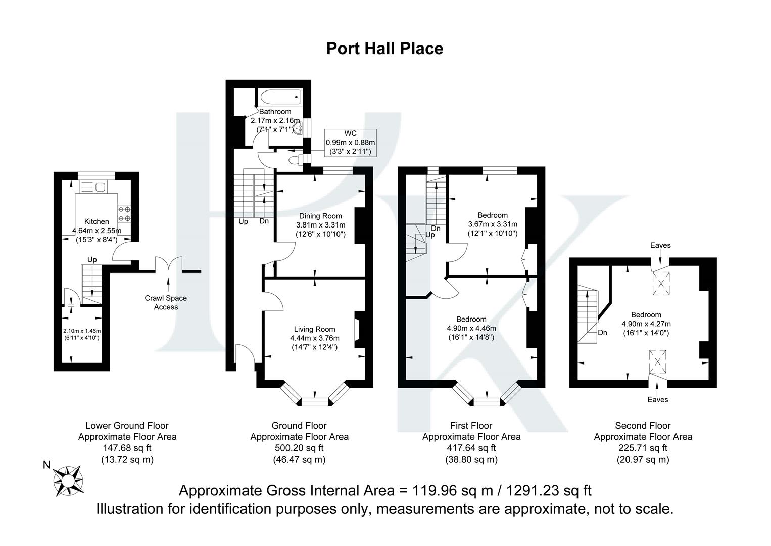 12, Port Hall Place, Brighton floorplan