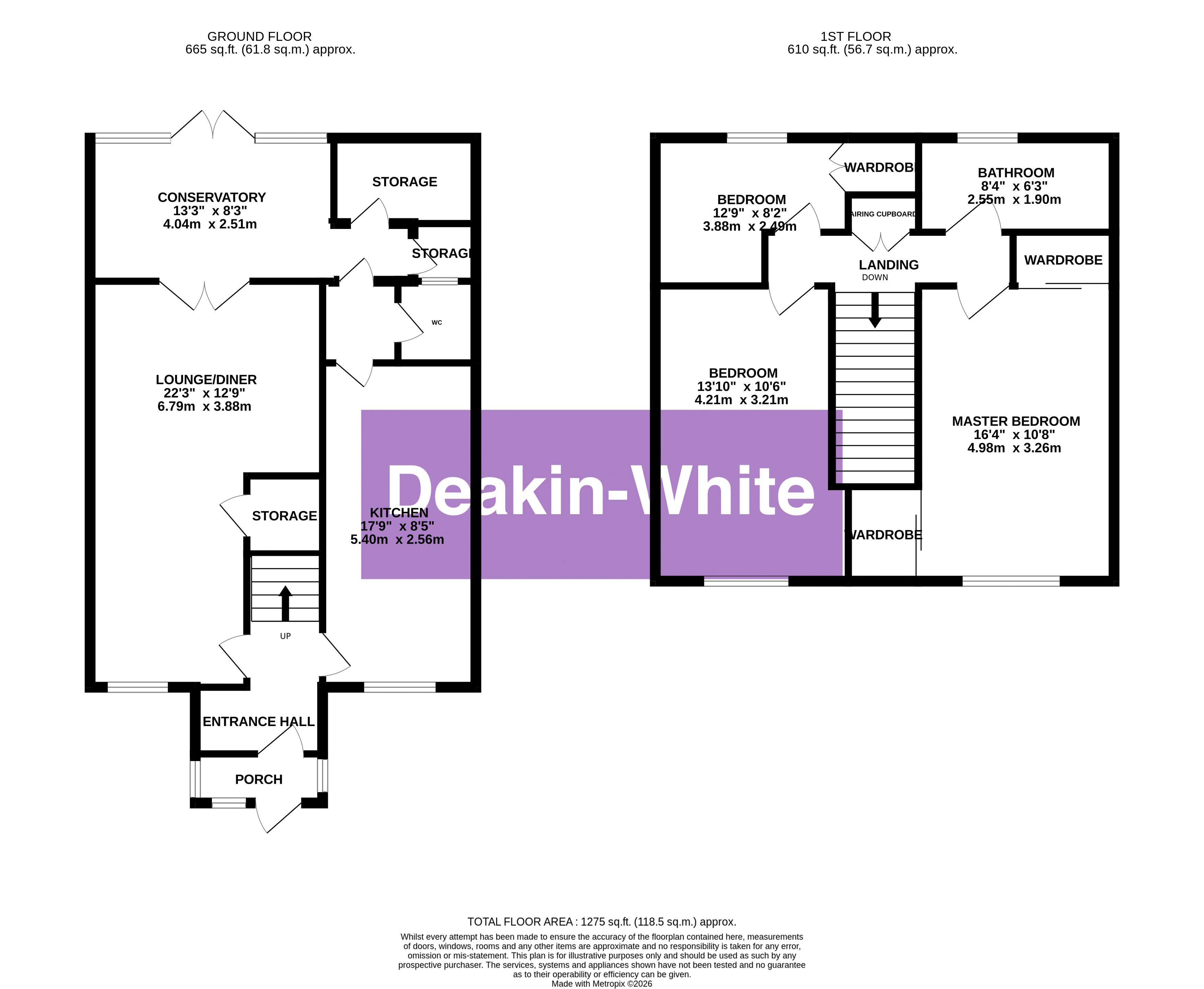 22, Hampden Road, Stoke Mandeville floorplan