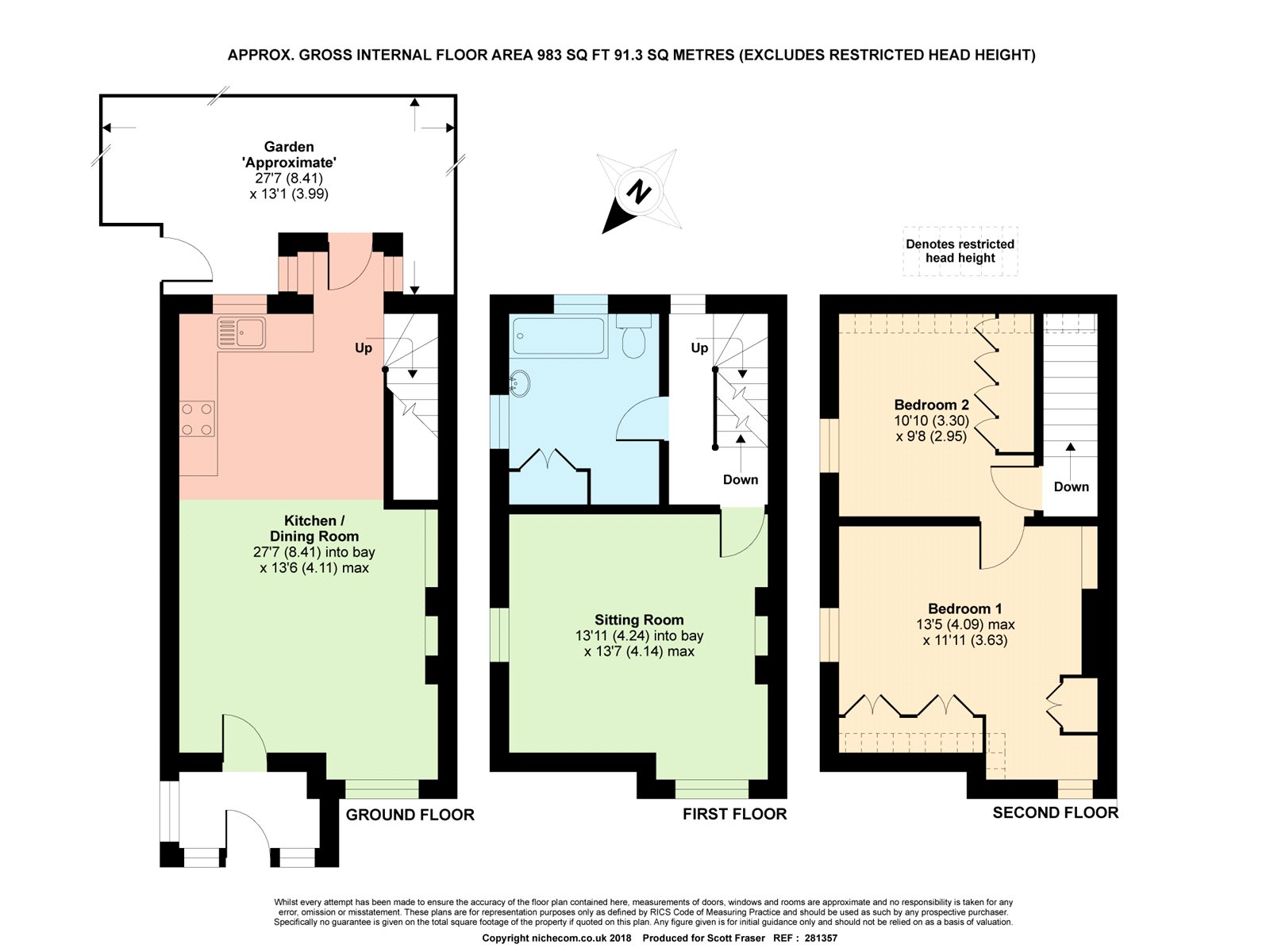 2 Bedrooms Semi-detached house to rent in Distons Lane, Chipping Norton OX7