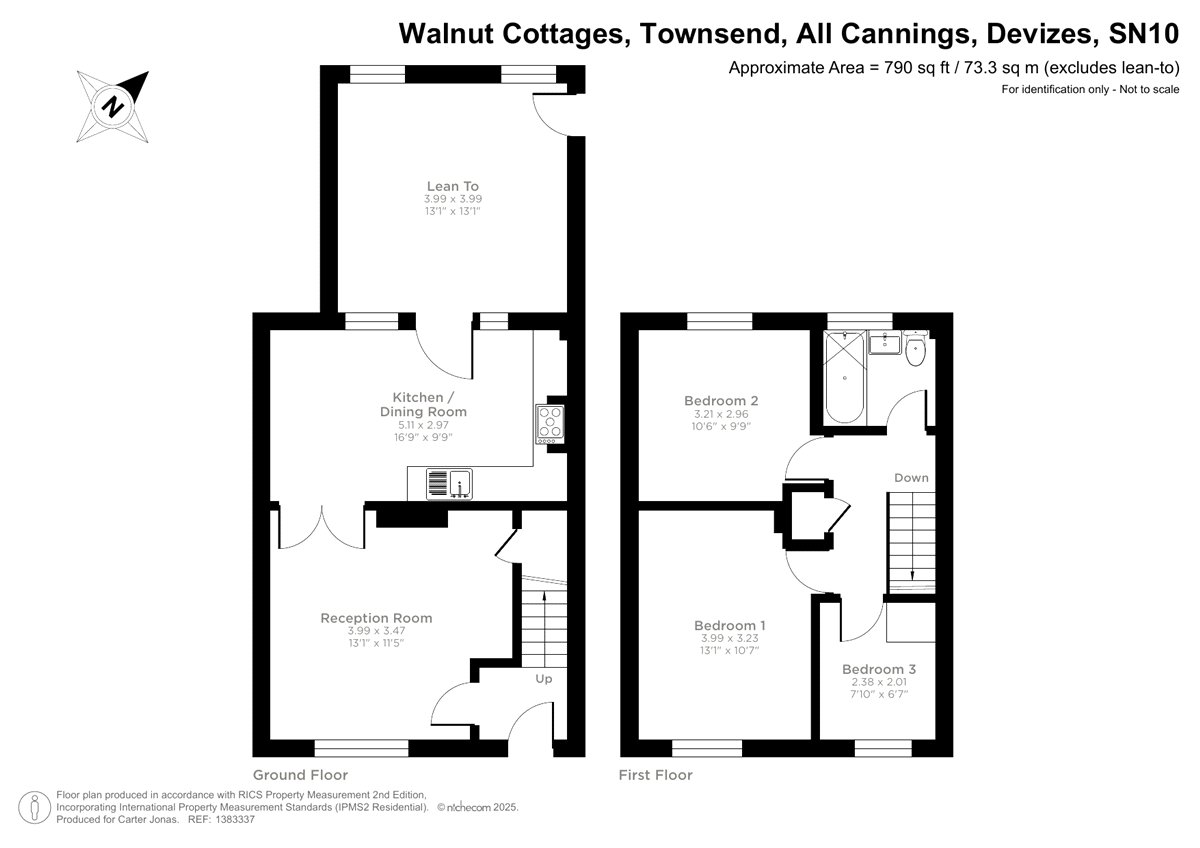 3 Walnut Cottages,, Townsend, Devizes floorplan