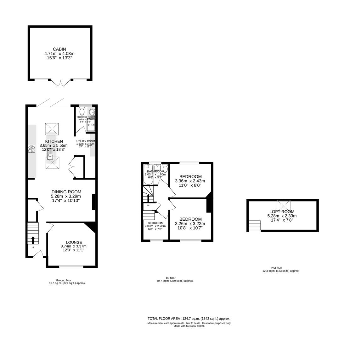 288, Chipstead Valley Road, Coulsdon floorplan