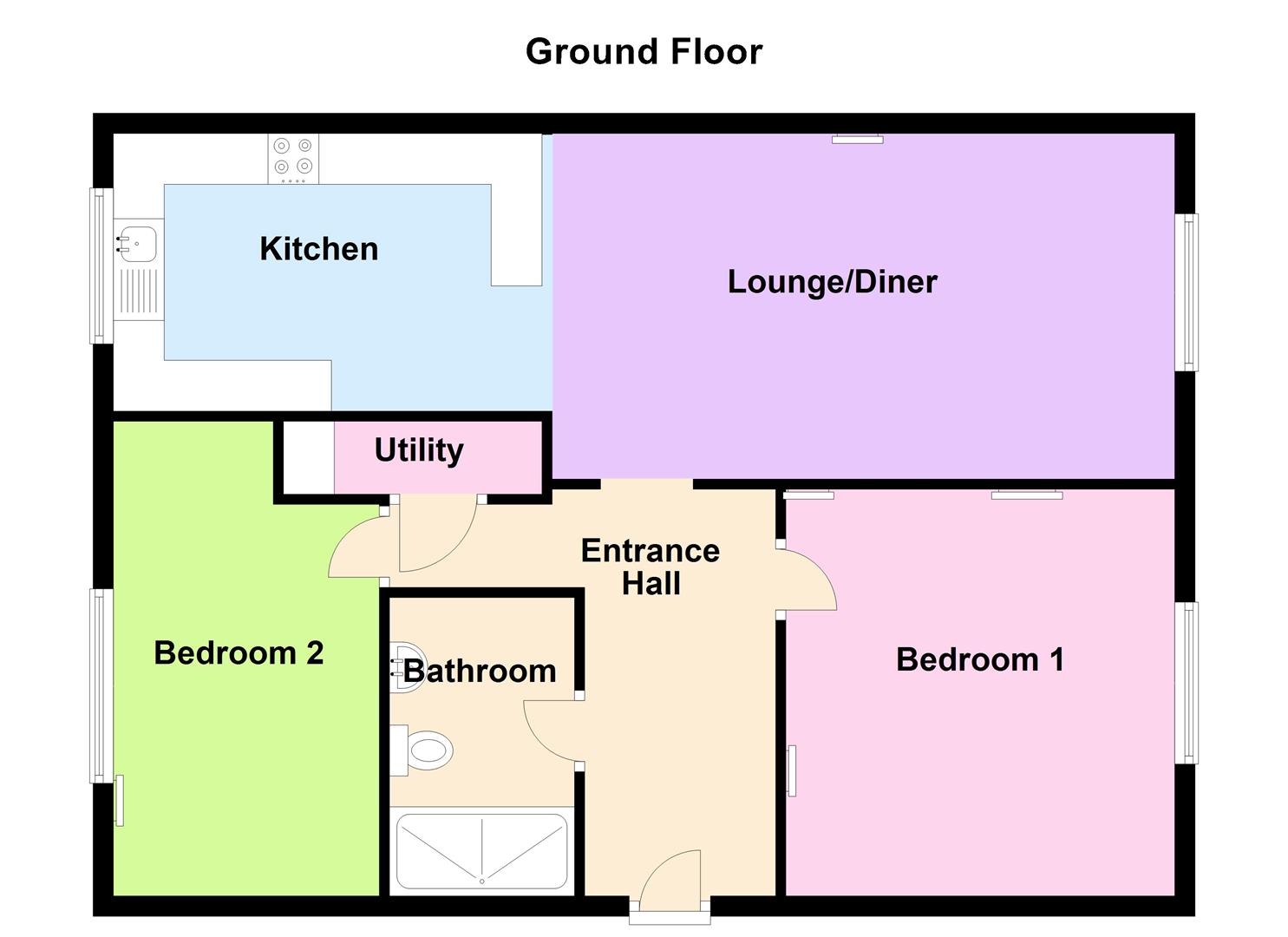13, Appleyard, Peterborough floorplan