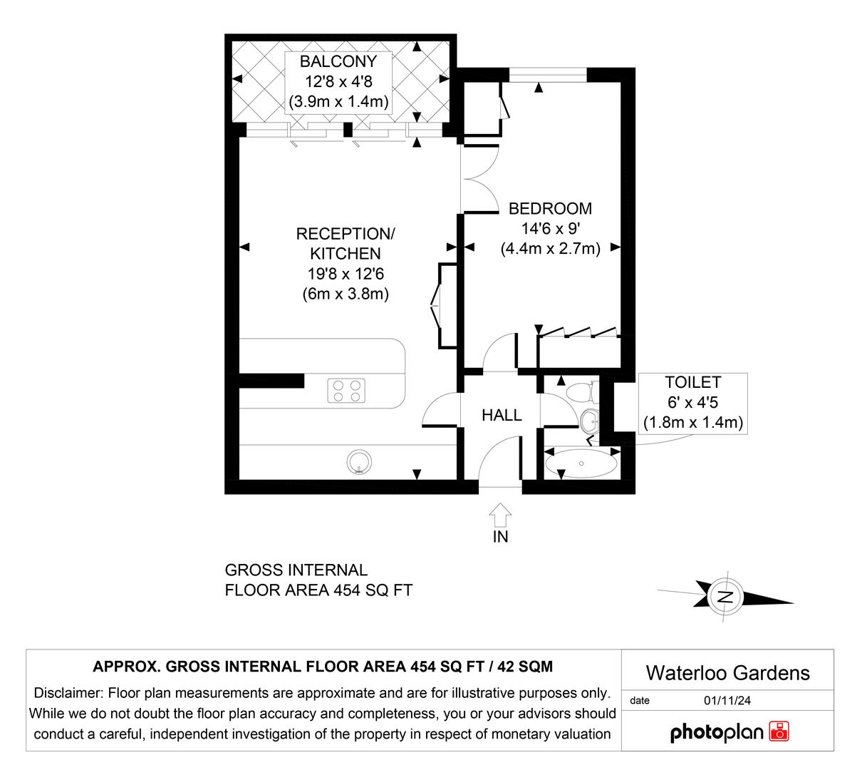 Milner Square, London floorplan