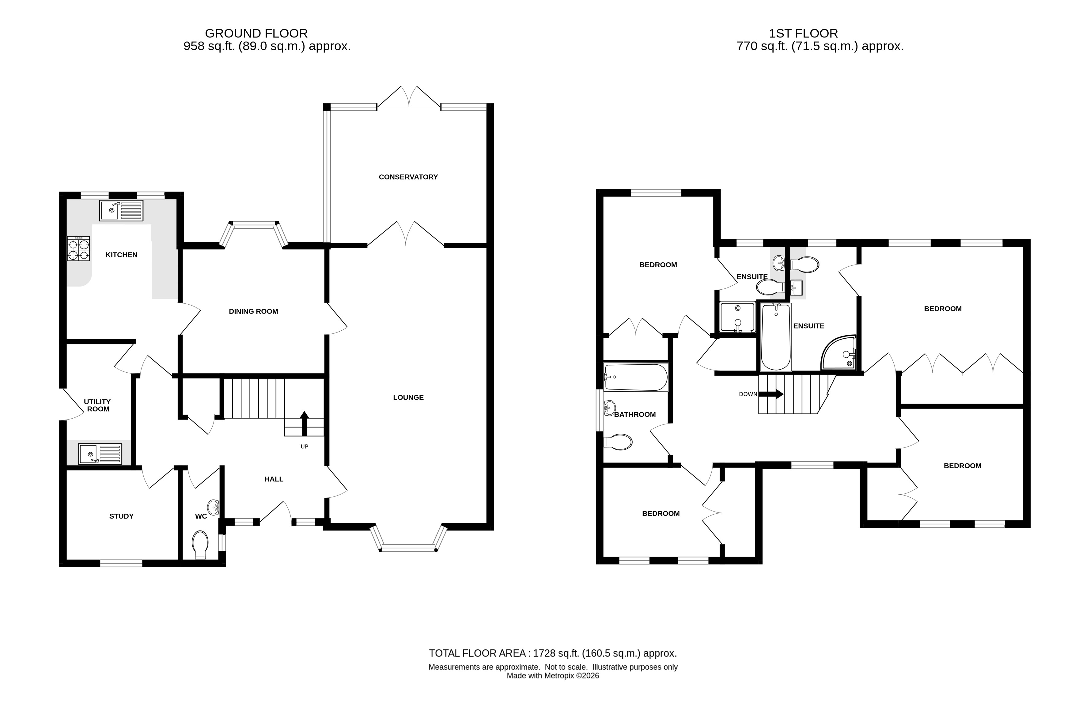 34, Swift Close, Kenilworth floorplan