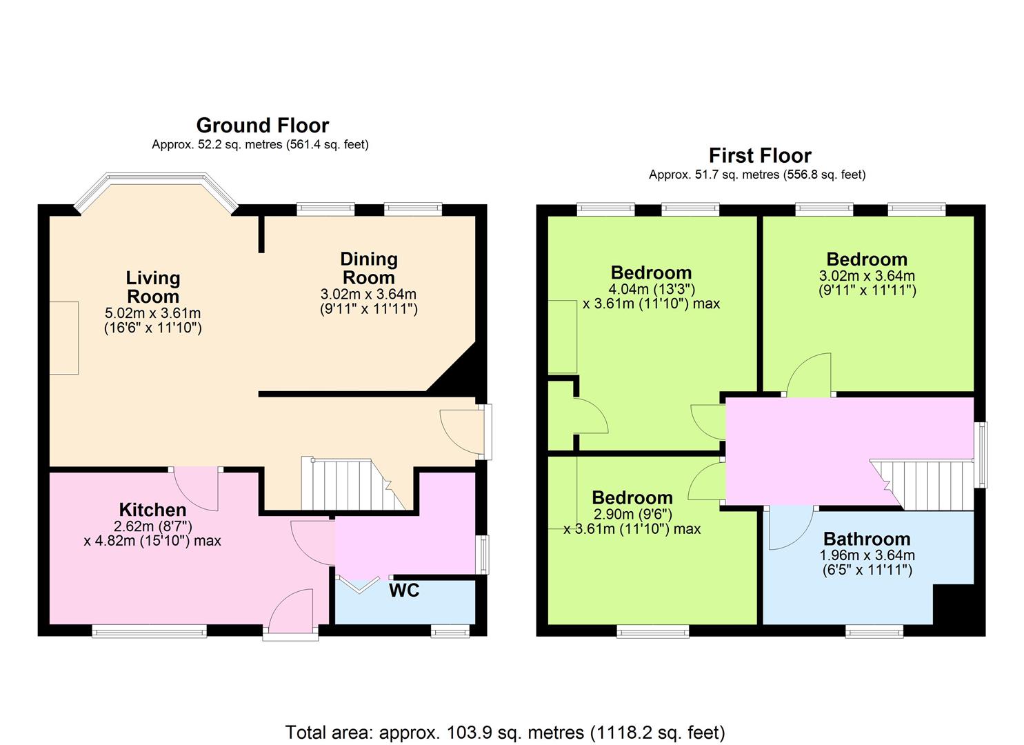 104, Queen Street, Worthing floorplan