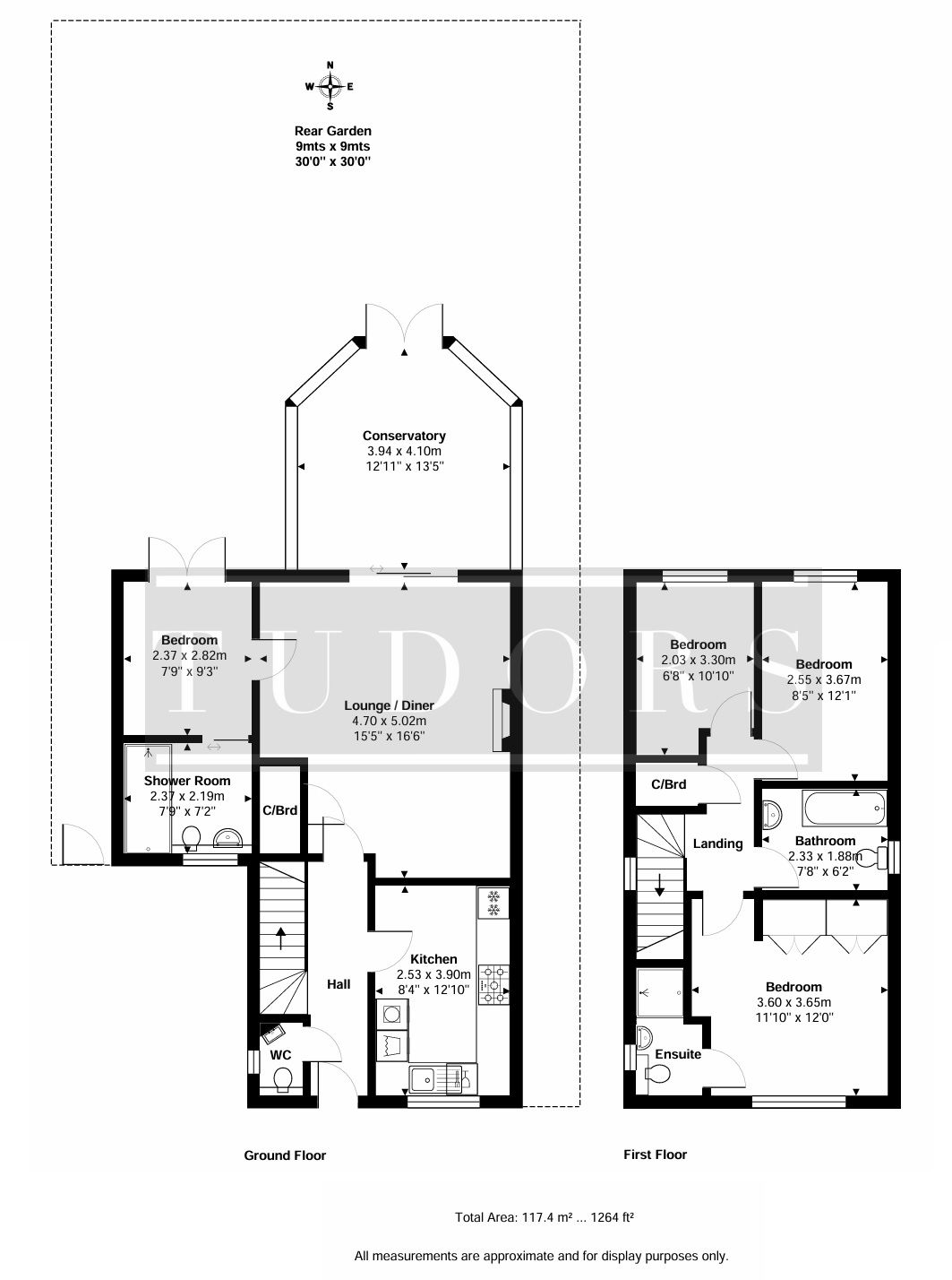 Lytcott Drive, West Molesey floorplan