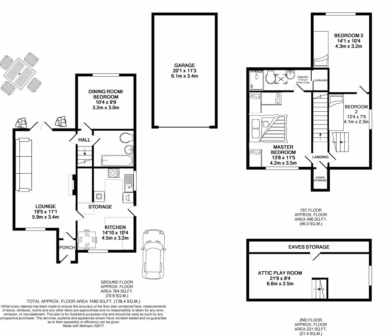Free property report 25 Shawbrook Close, Euxton, PR7 6JY Chimnie