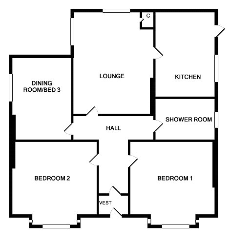 3 Bedrooms Detached bungalow for sale in East Woodside Cottage, Braco, Dunblane, Perth And Kinross FK15