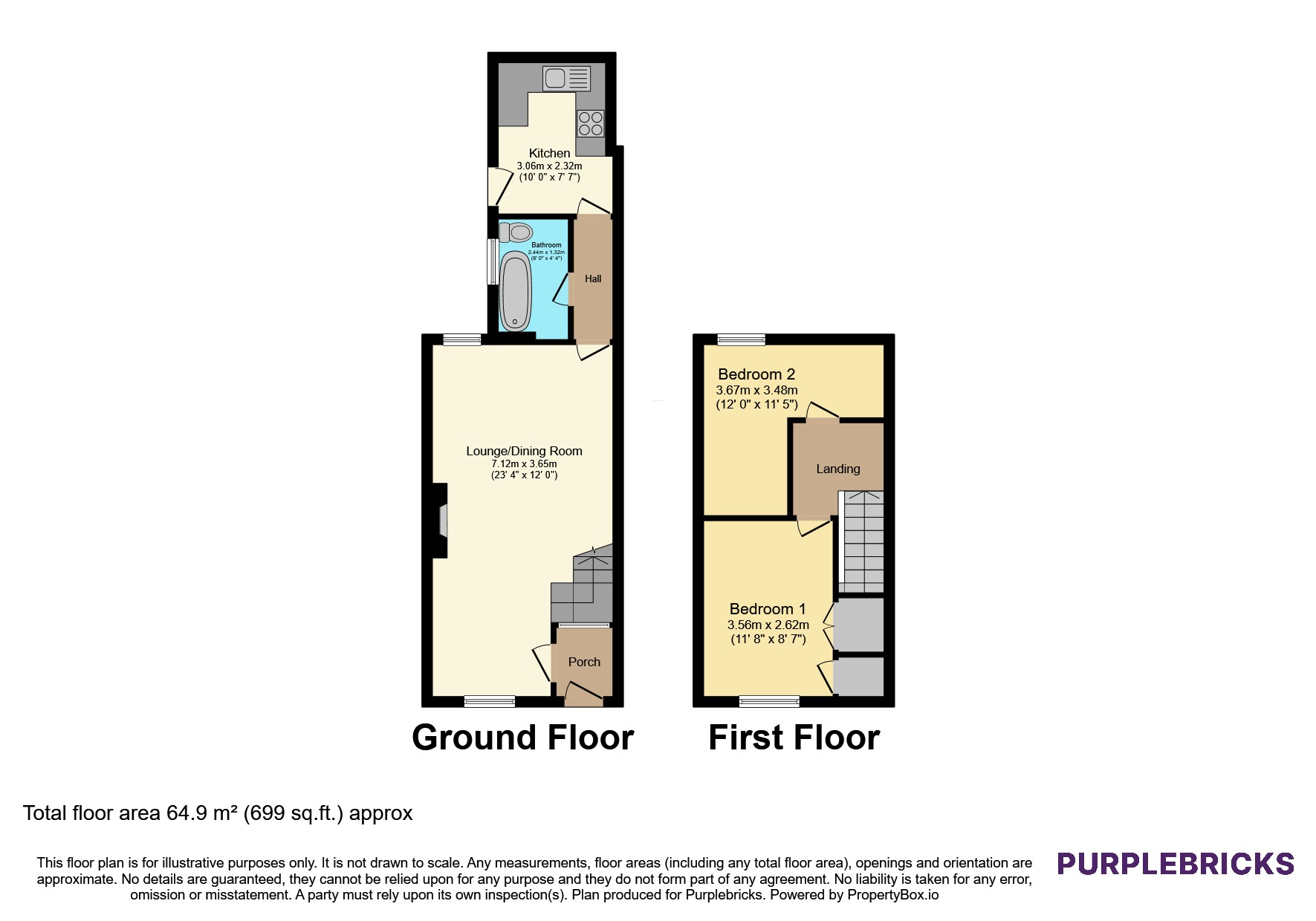 Cuthbert Road, Portsmouth floorplan