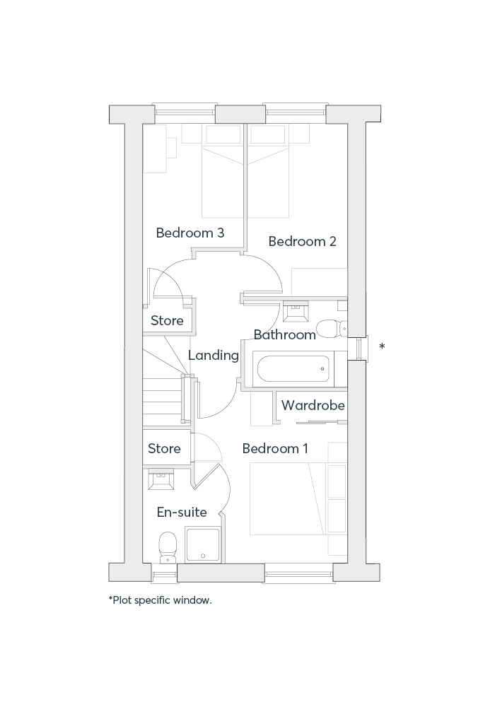 The Rose,, West Works, Longbridge floorplan
