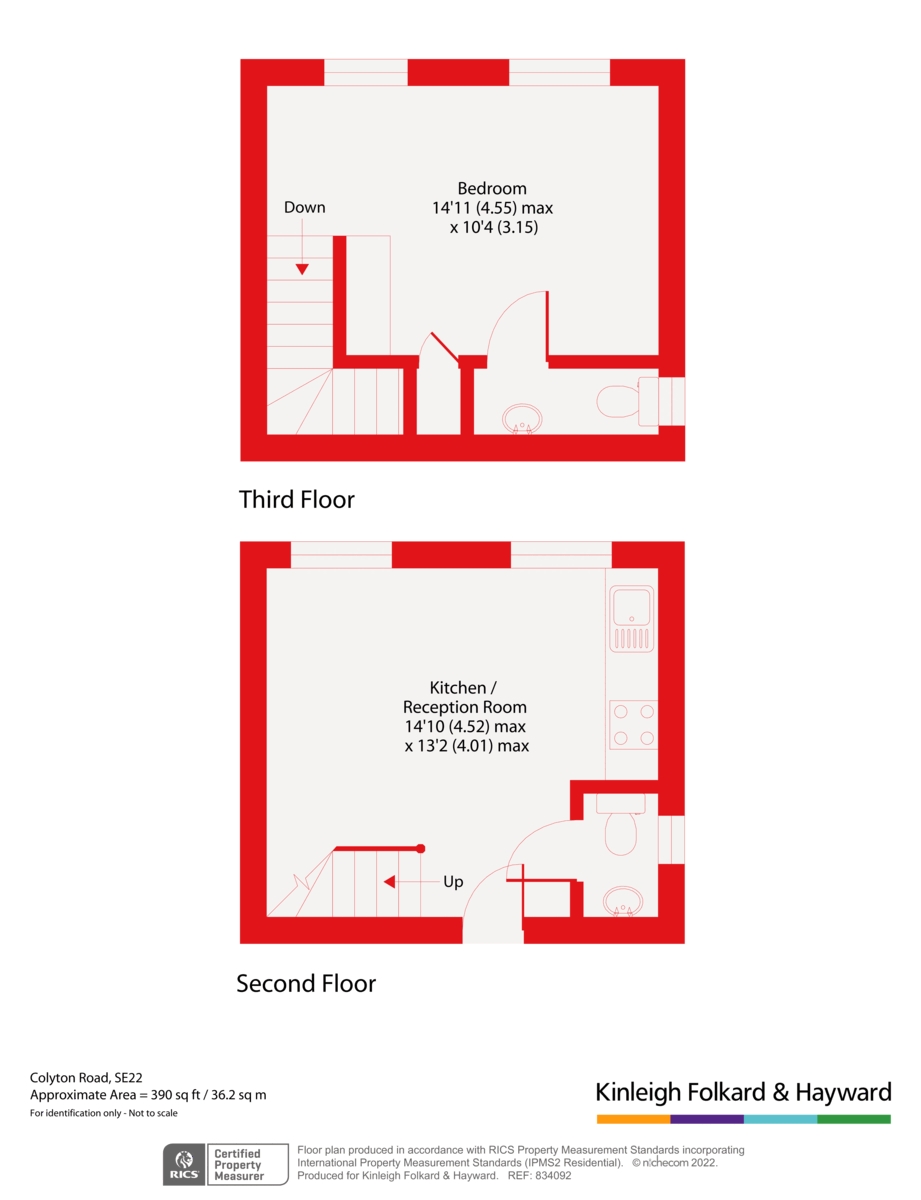 5, 7, Colyton Road, London floorplan