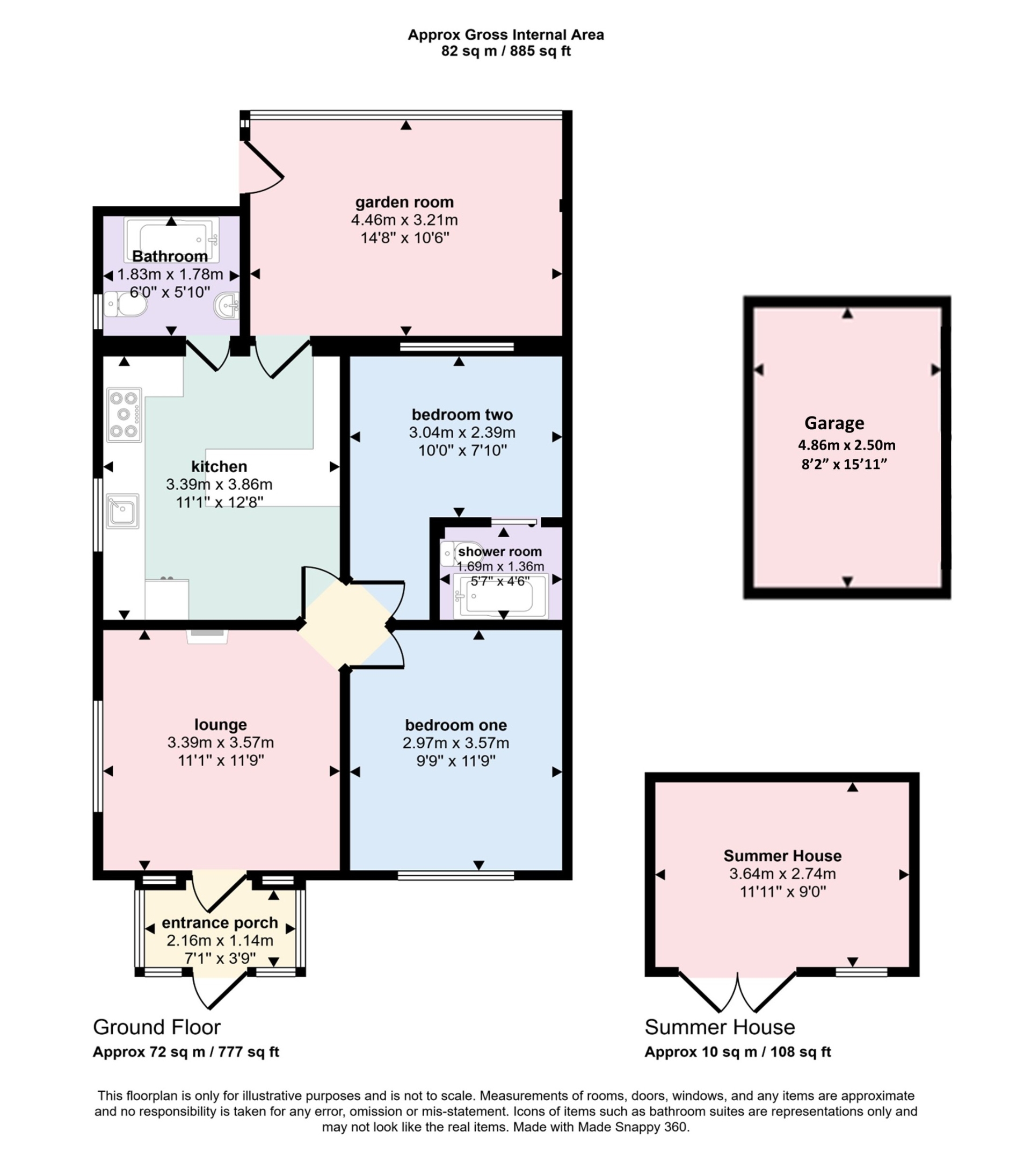 35, Landseer Avenue, Skegness floorplan