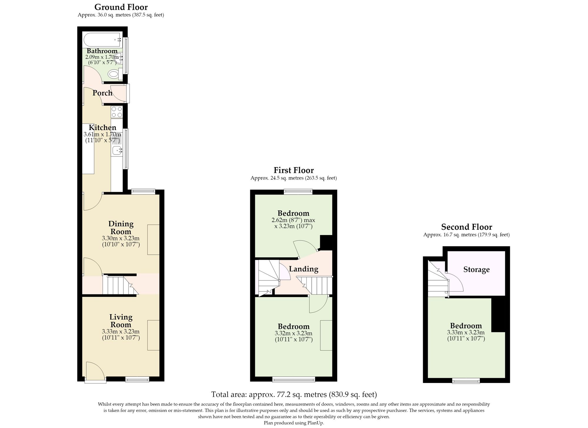 21 Haward Street, Lowestoft floorplan