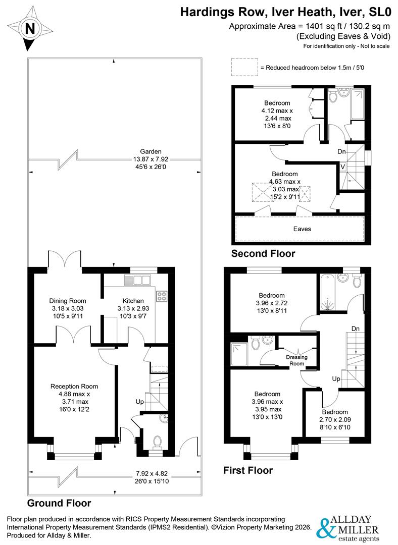 23, Hardings Row, Iver floorplan