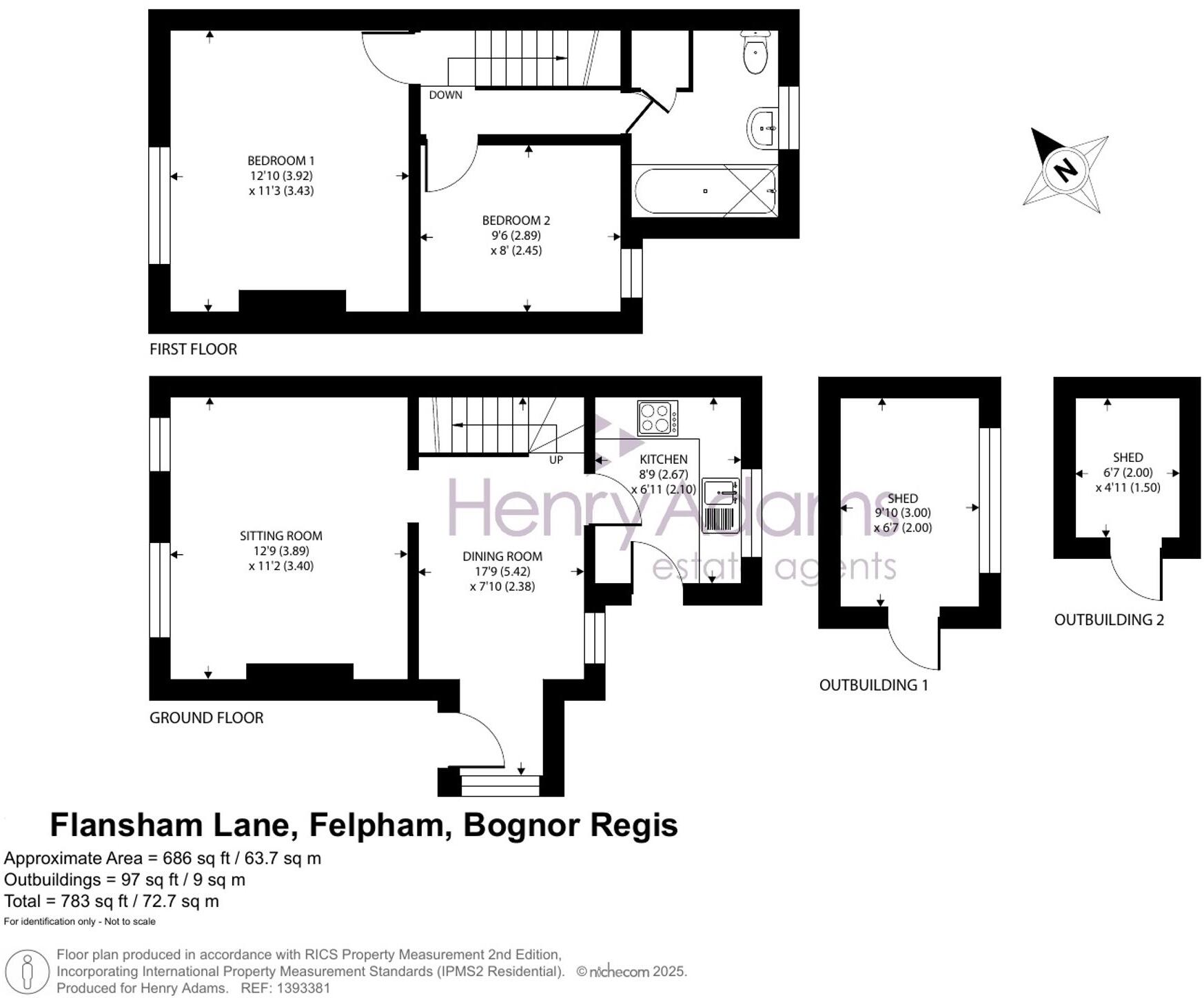 Flansham Lane, Bognor Regis floorplan
