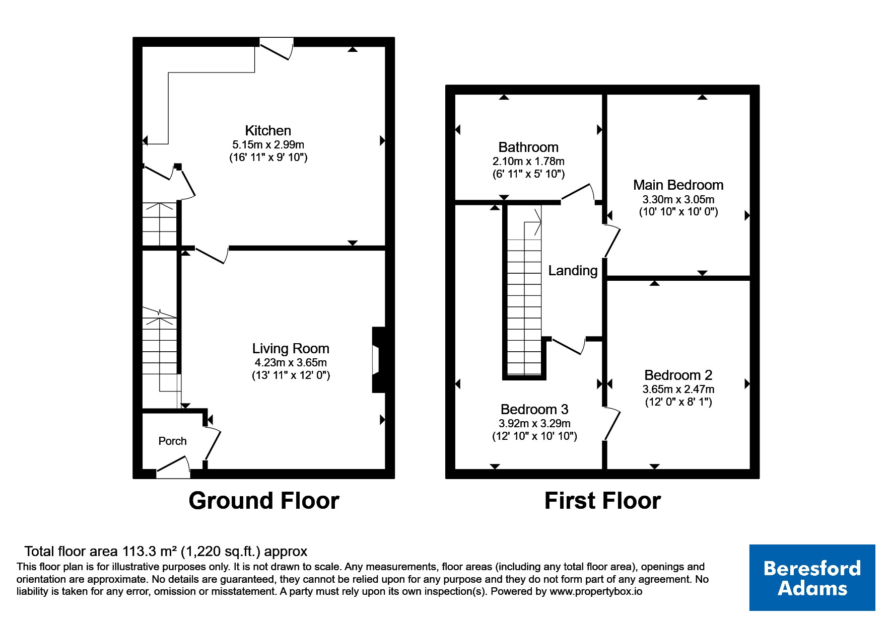29, Dol Elidir, Caernarfon floorplan