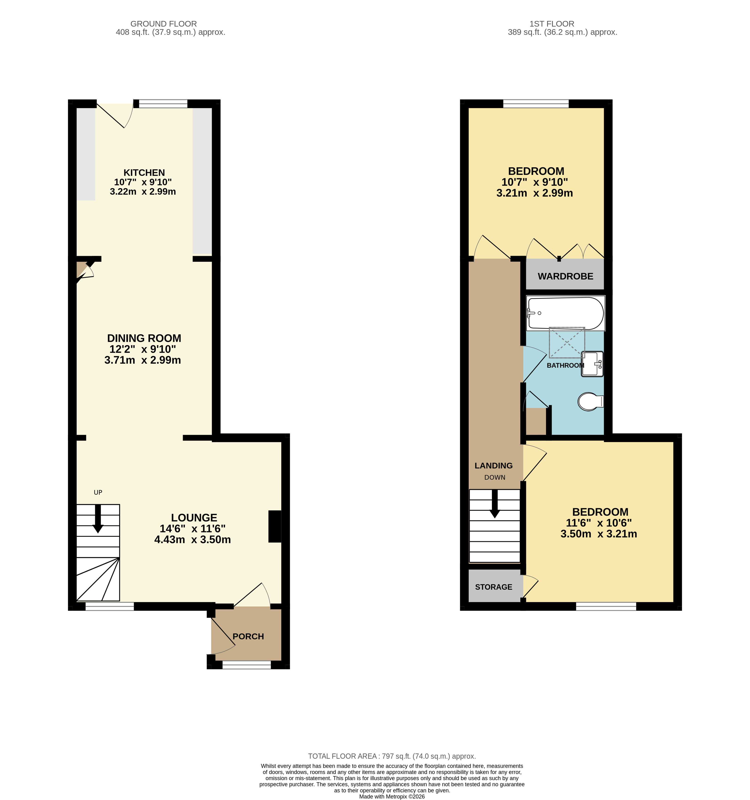 6, Phillack Hill, Hayle floorplan