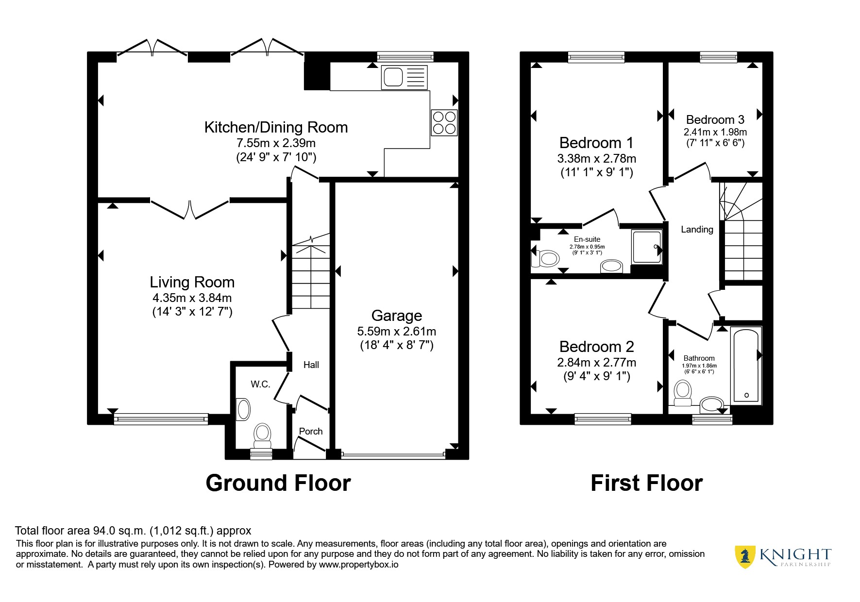 12, Dickens Drive, Stamford floorplan