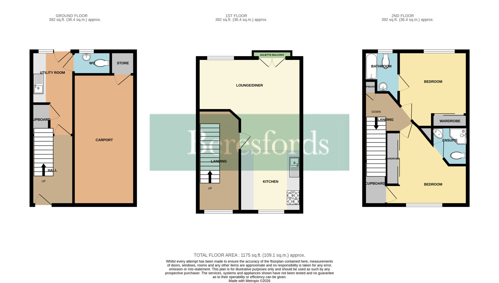10, Branfill Road, Upminster floorplan
