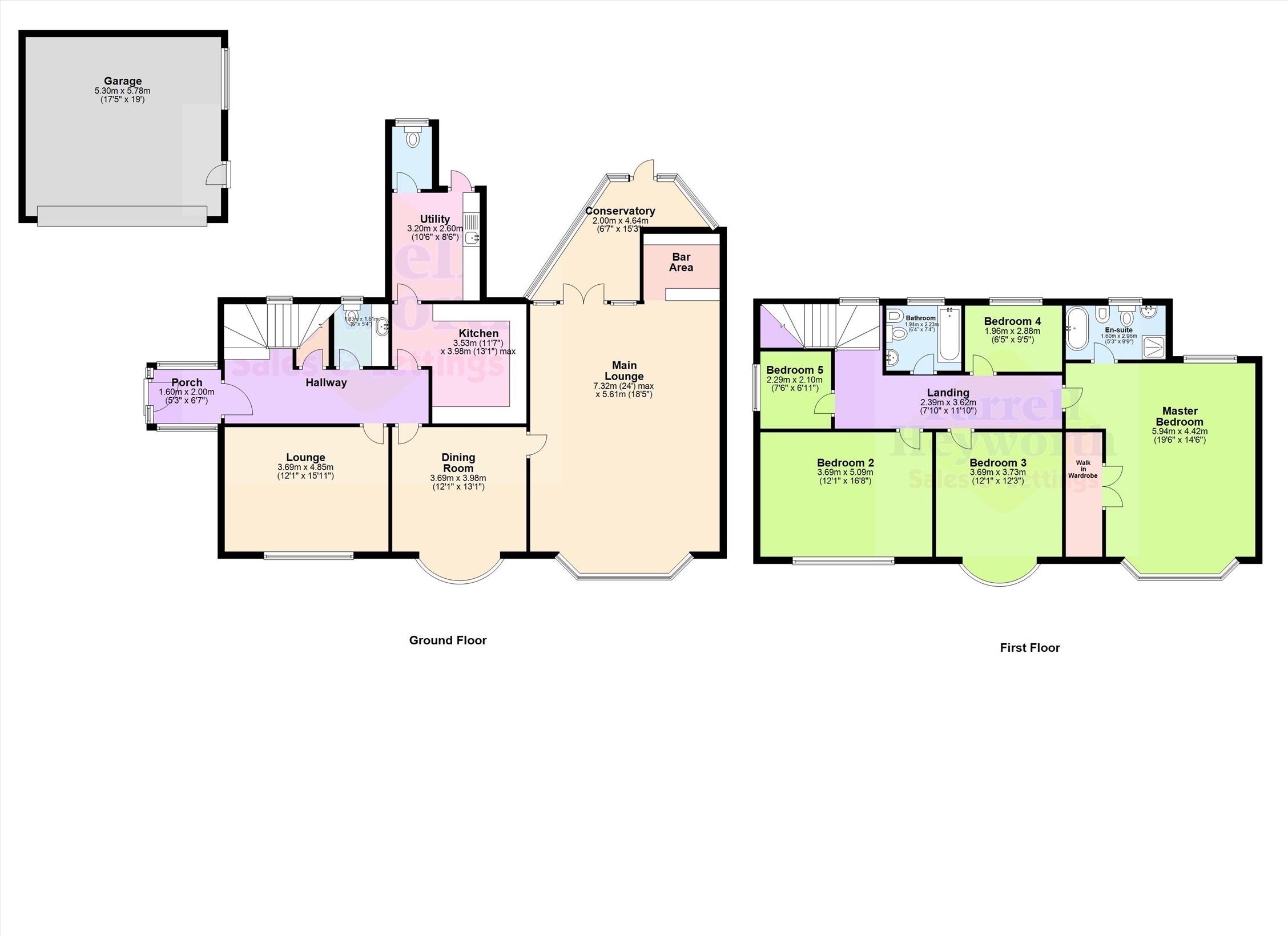 5 Bedrooms  for sale in Ratten Lane, Preston PR4
