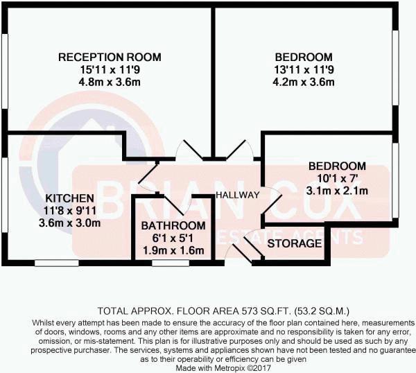17, Garden Close, Northolt floorplan