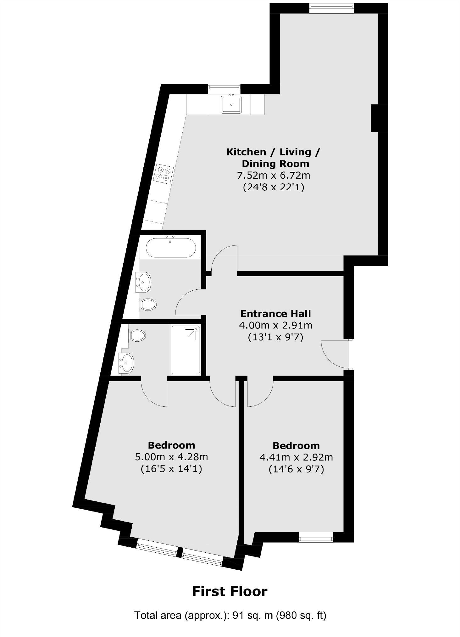 East Dulwich Grove, London SE22, 2 bedroom flat for sale 64943444