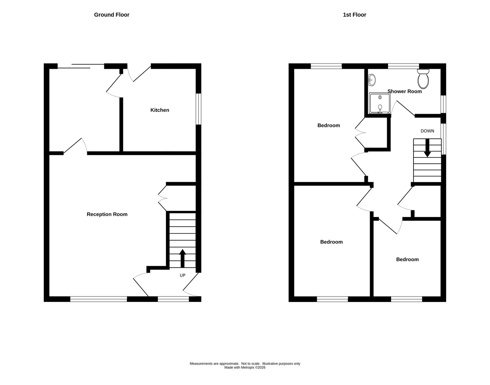 29, Tiverton Close, Kingswinford floorplan