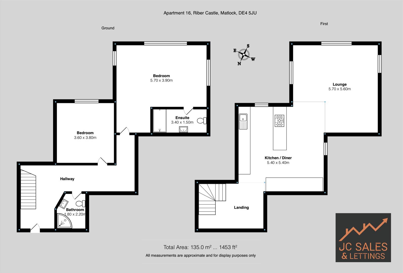 Apartment 16, Riber Castle, Riber Road, Matlock floorplan