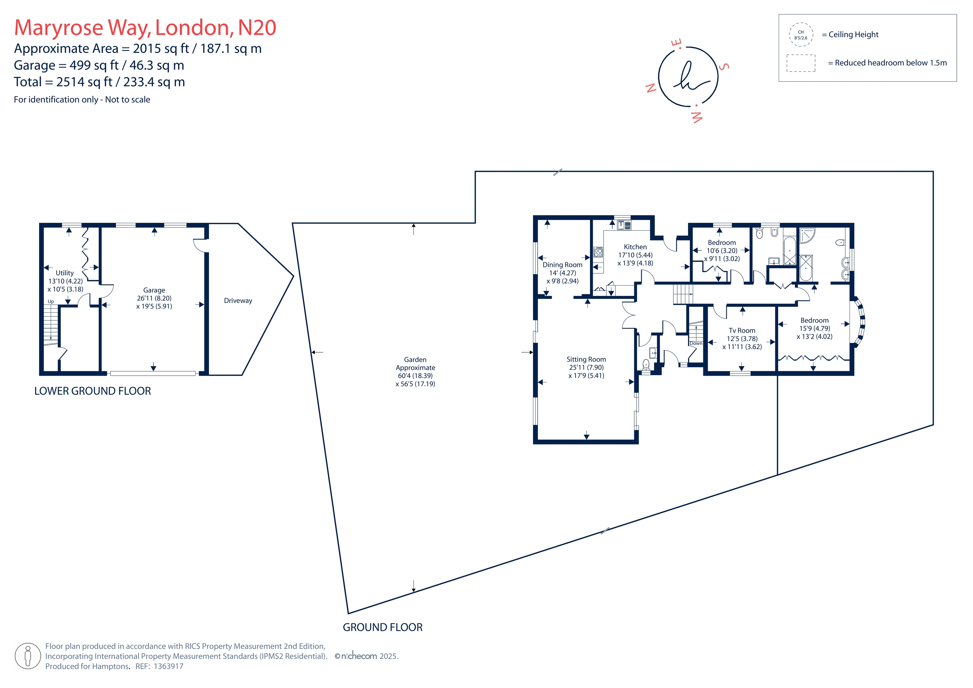 3 Maryrose Way floorplan