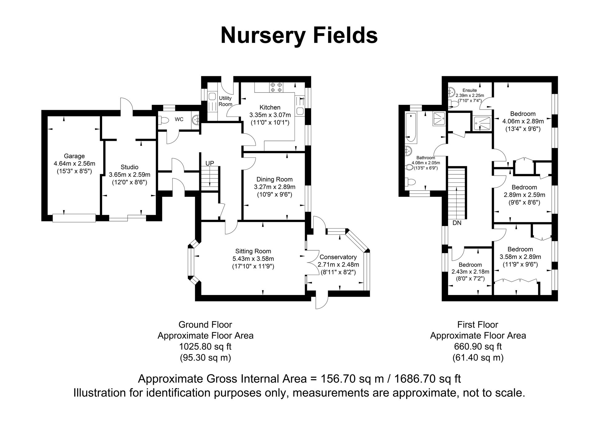 12 Nursery Field, Uckfield floorplan