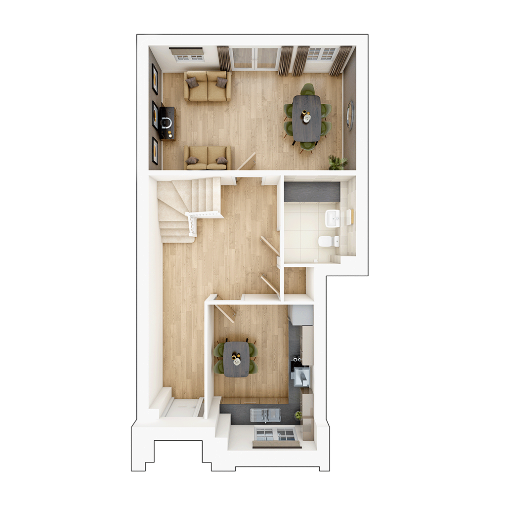 The Artisan - Plot 30, Titan Wharf, Old Wharf, Stourbridge floorplan