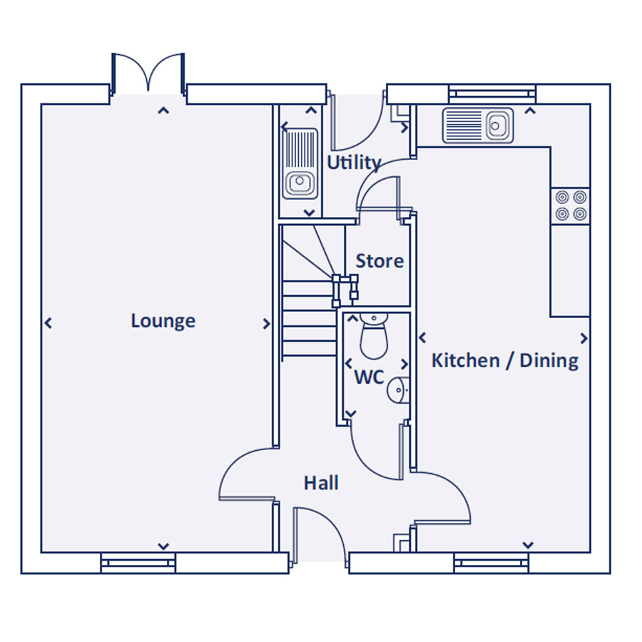 "The Camellia" at Arnold Lane, Gedling, Nottingham NG4, 4 bedroom