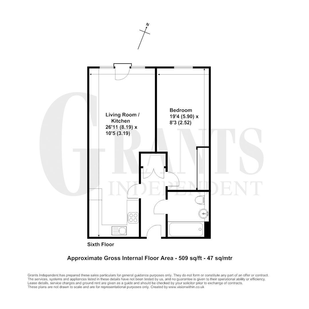 98 Enterprise Place, Church Street East, Woking floorplan