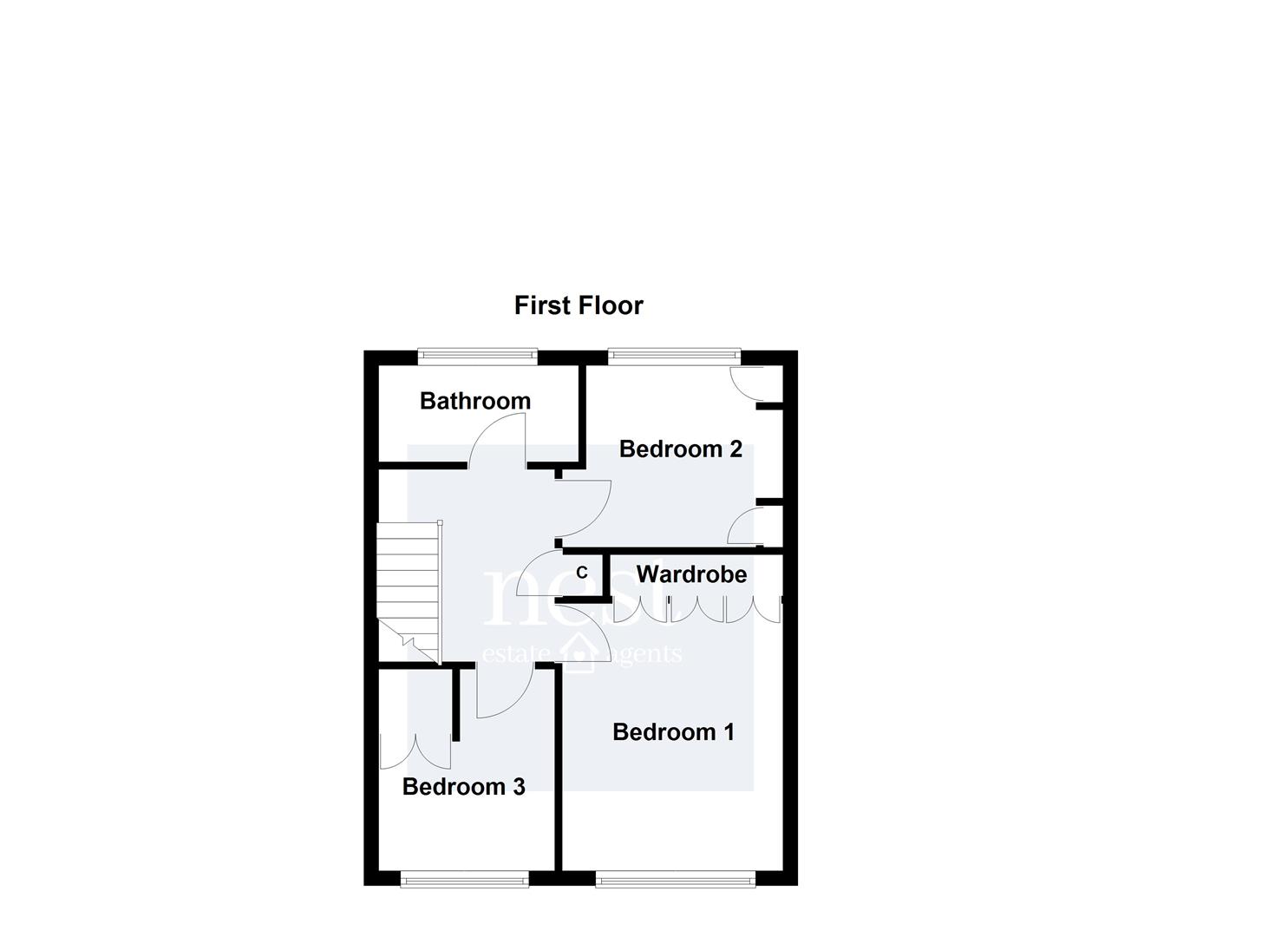26, Greenfields, Leicester floorplan