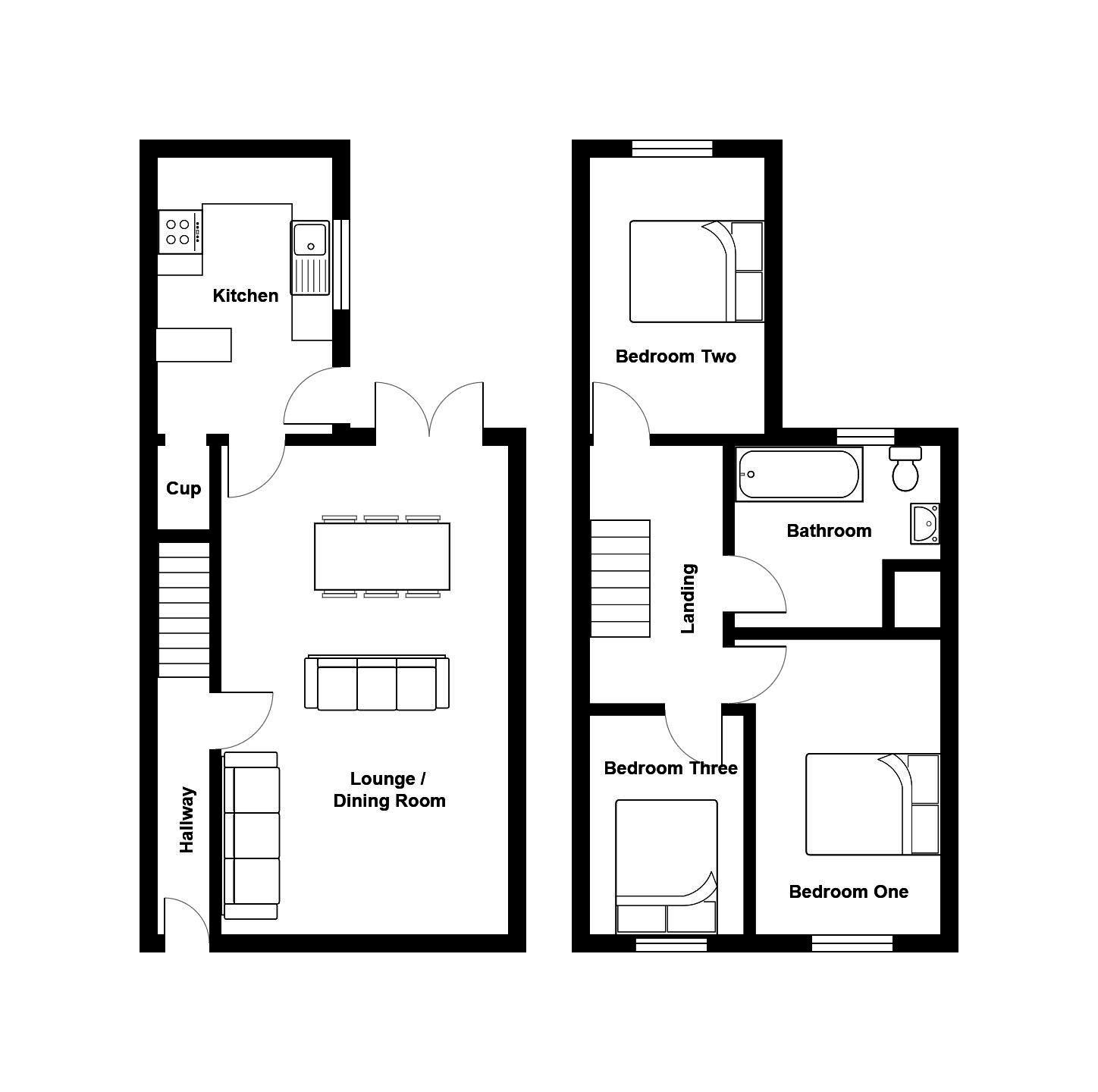 3 Bedrooms Terraced house for sale in Telekebir Road, Hopkinstown, Pontypridd CF37