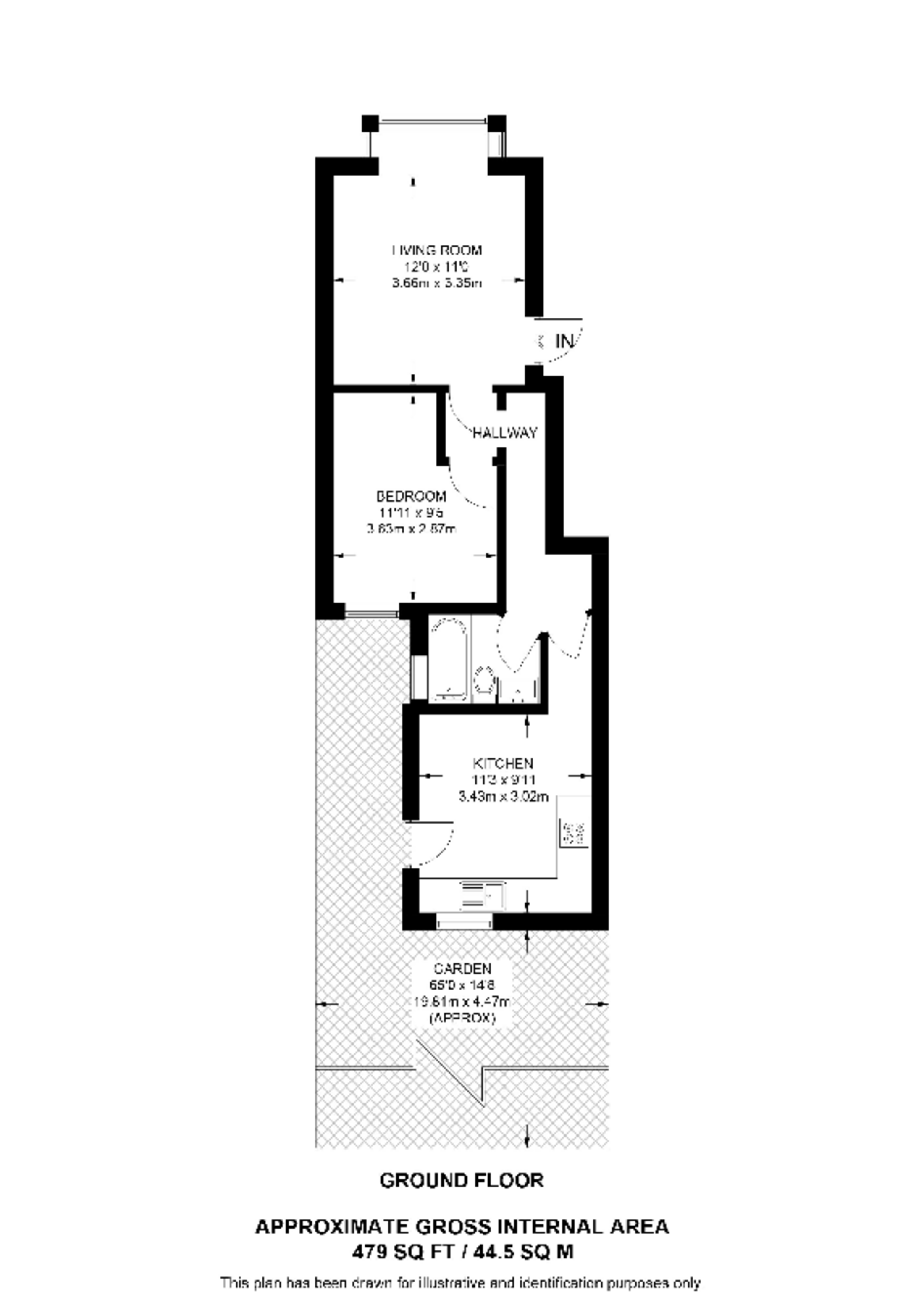 Dersingham Avenue, Manor Park floorplan