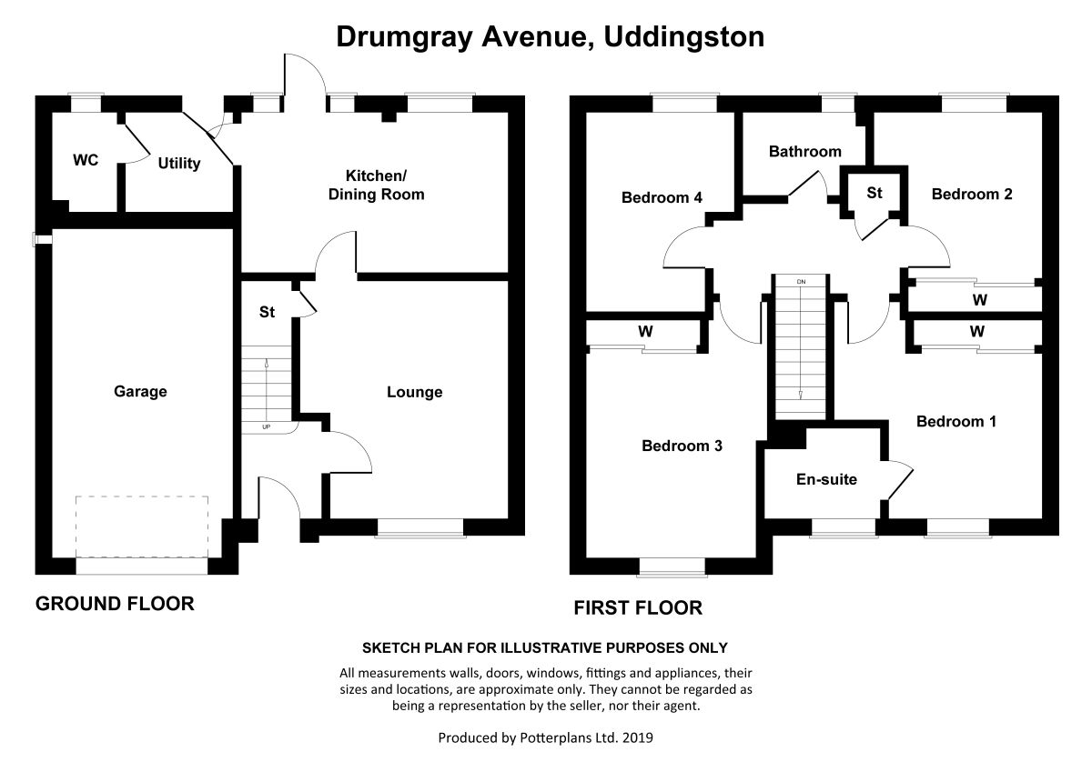 4 Bedrooms Detached house for sale in Drumgray Avenue, Uddingston, Glasgow G71