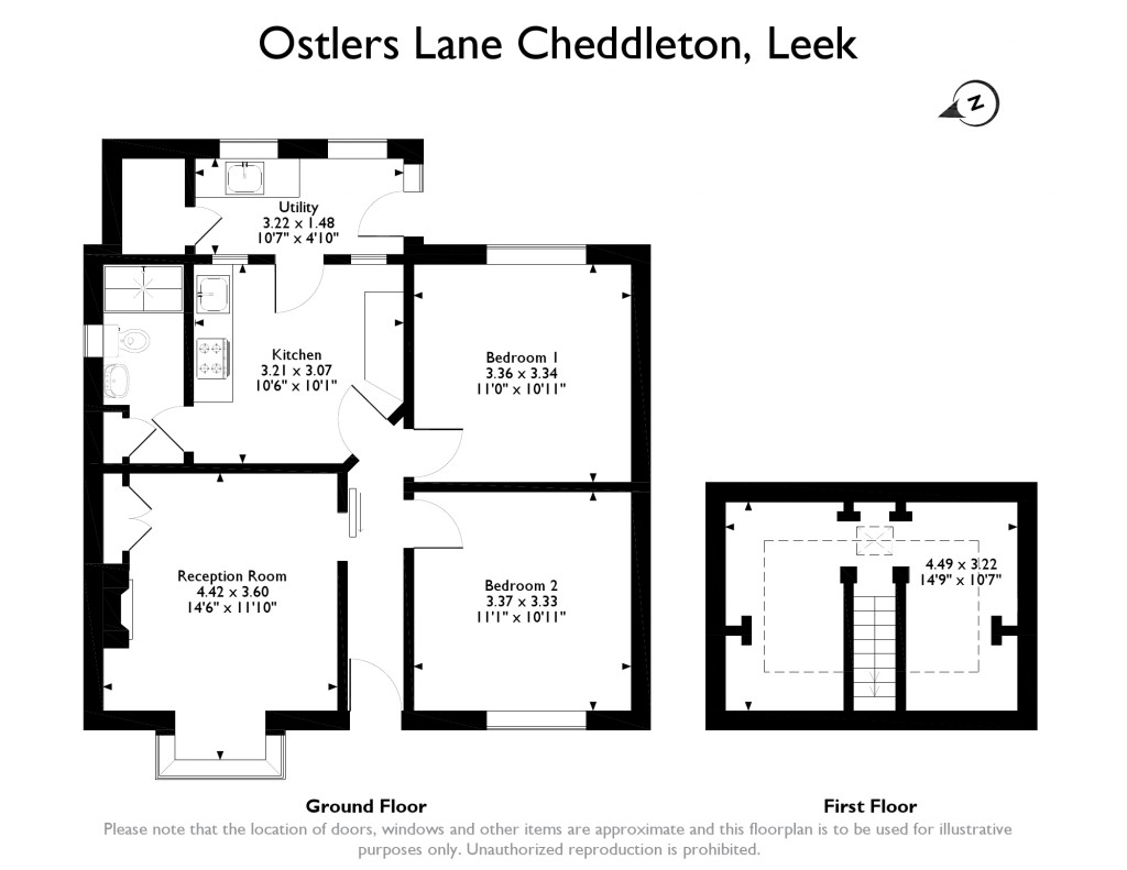 2 Bedrooms Detached bungalow for sale in Ostlers Lane, Cheddleton, Leek ST13