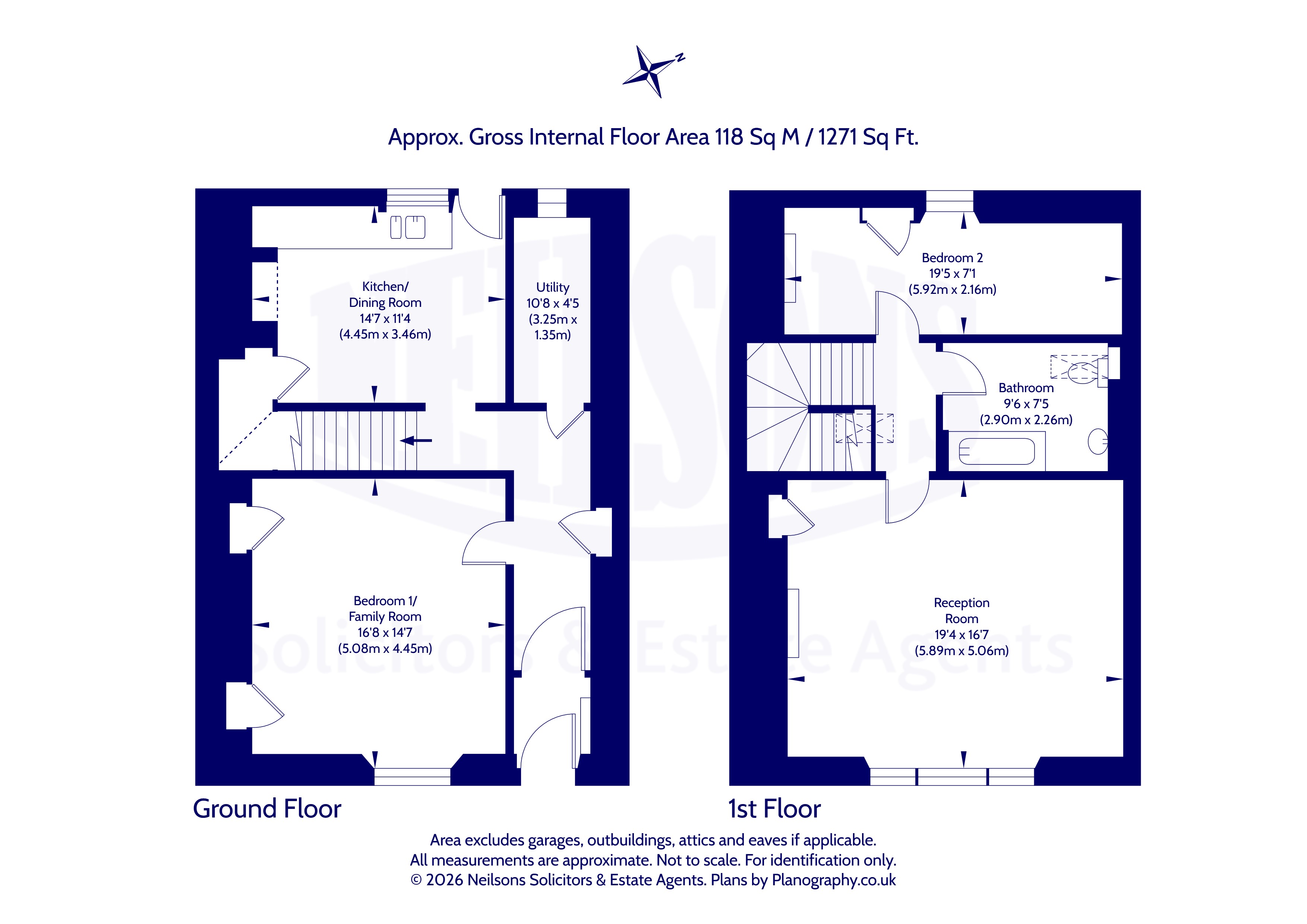 2, John's Place, Edinburgh floorplan