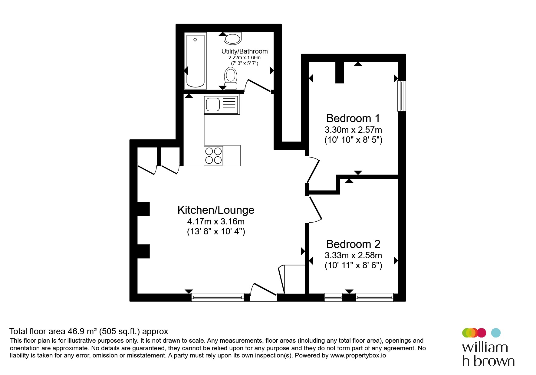 11, Athol Street, Halifax floorplan