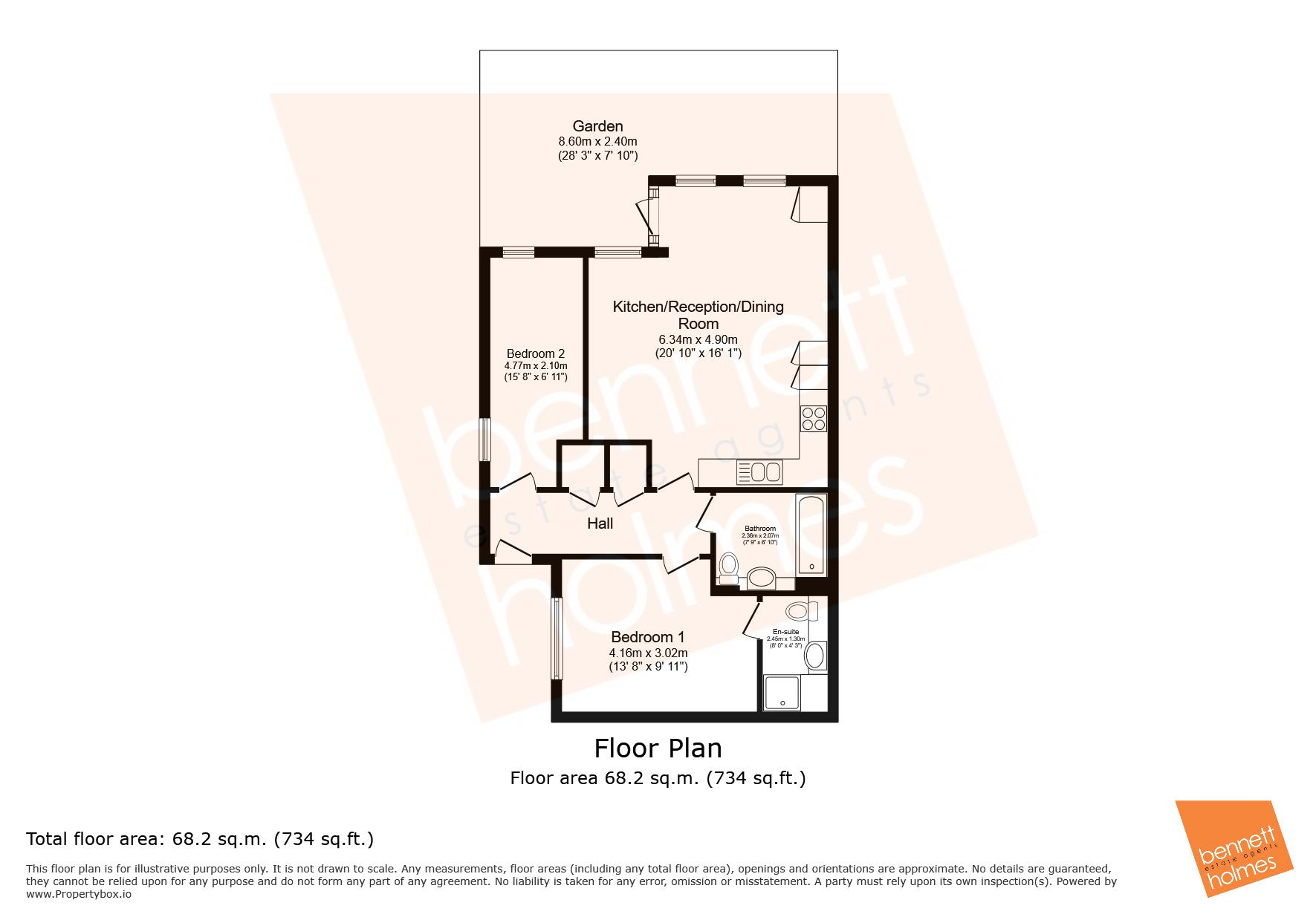 15, Harman Court, Rectory Park Avenue, Northolt floorplan