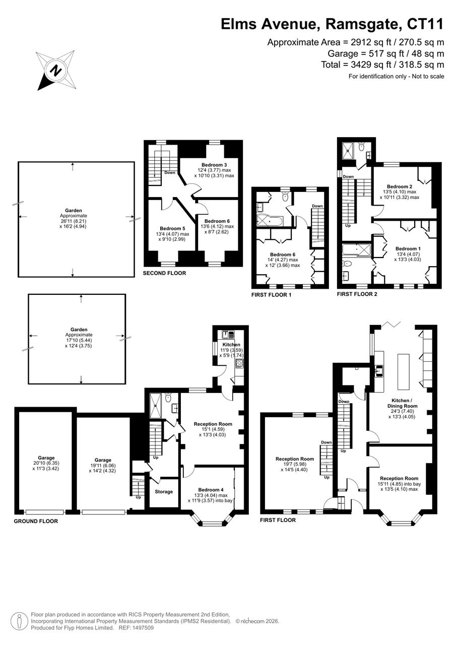 15, Elms Avenue, Ramsgate floorplan