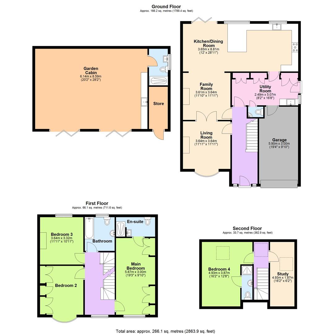93, Toms Lane, Kings Langley floorplan