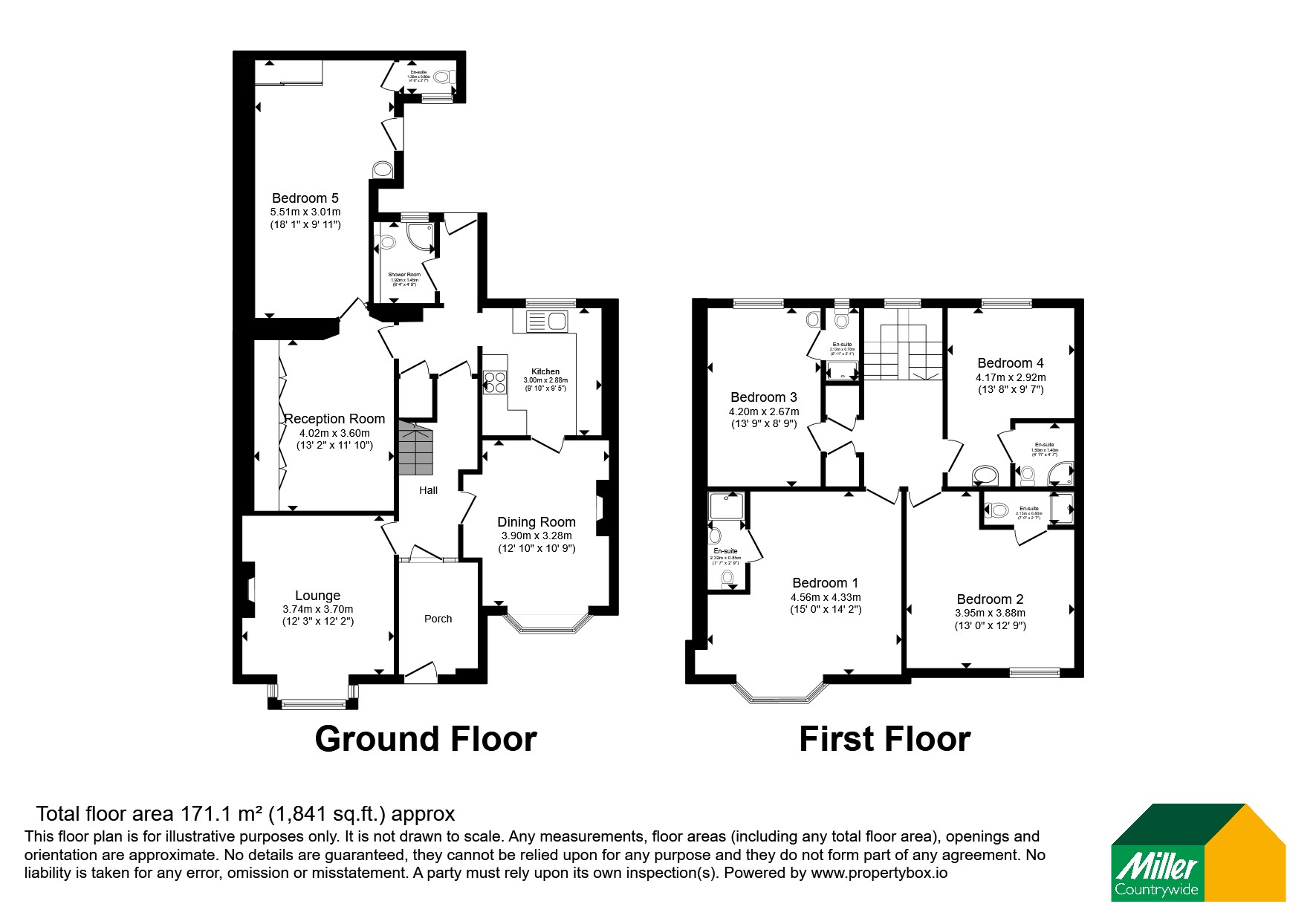 Chyandour Square, Cornwall floorplan