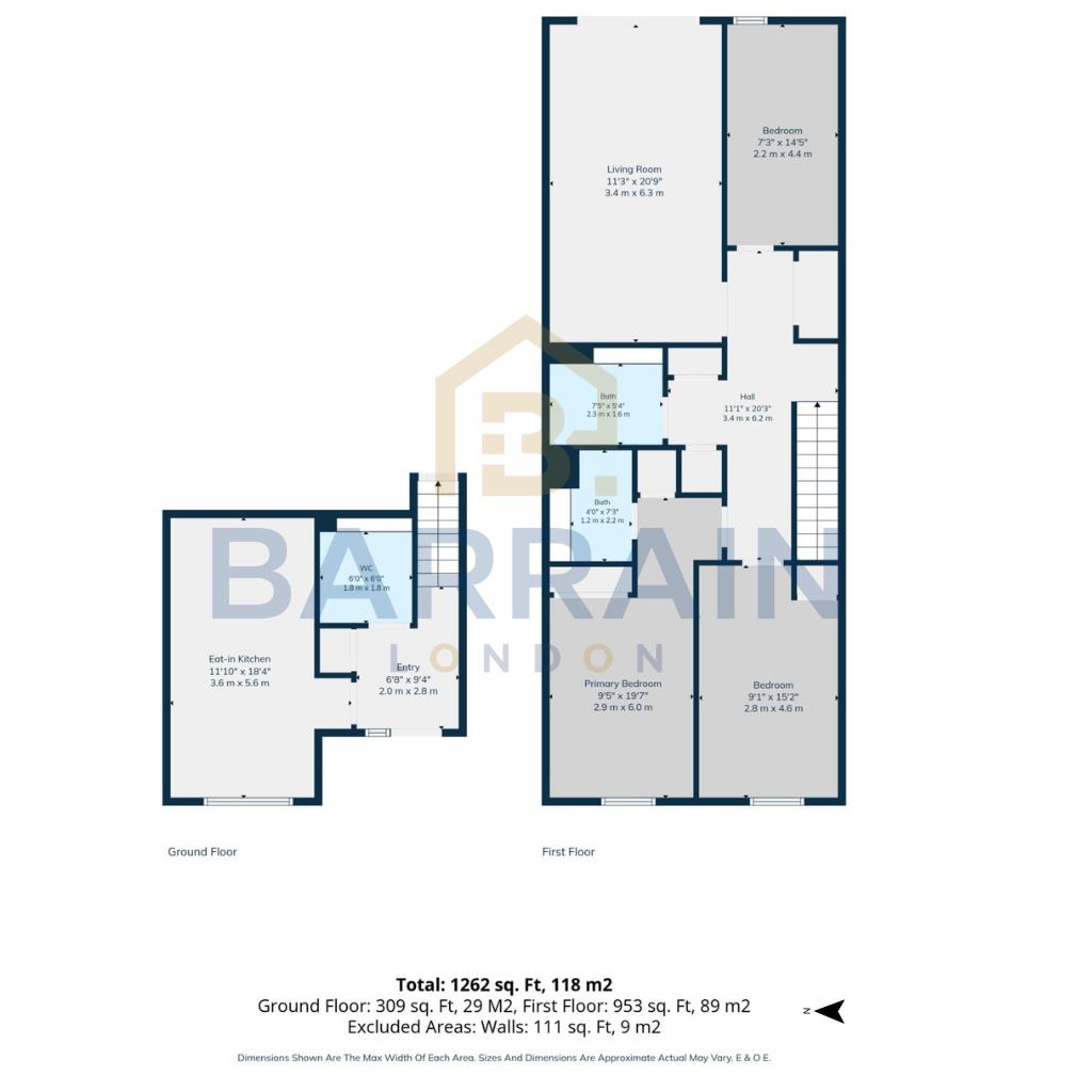 1, Mahindra Way, London floorplan