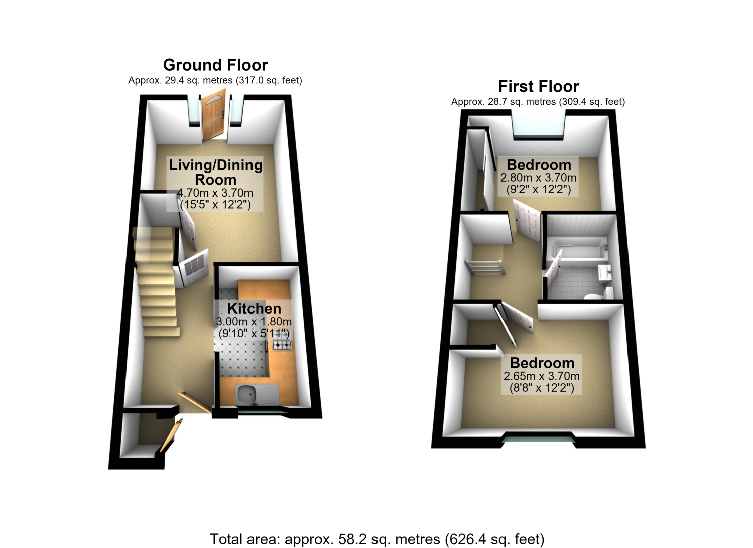 4, Willowmead, Staines-upon-Thames floorplan
