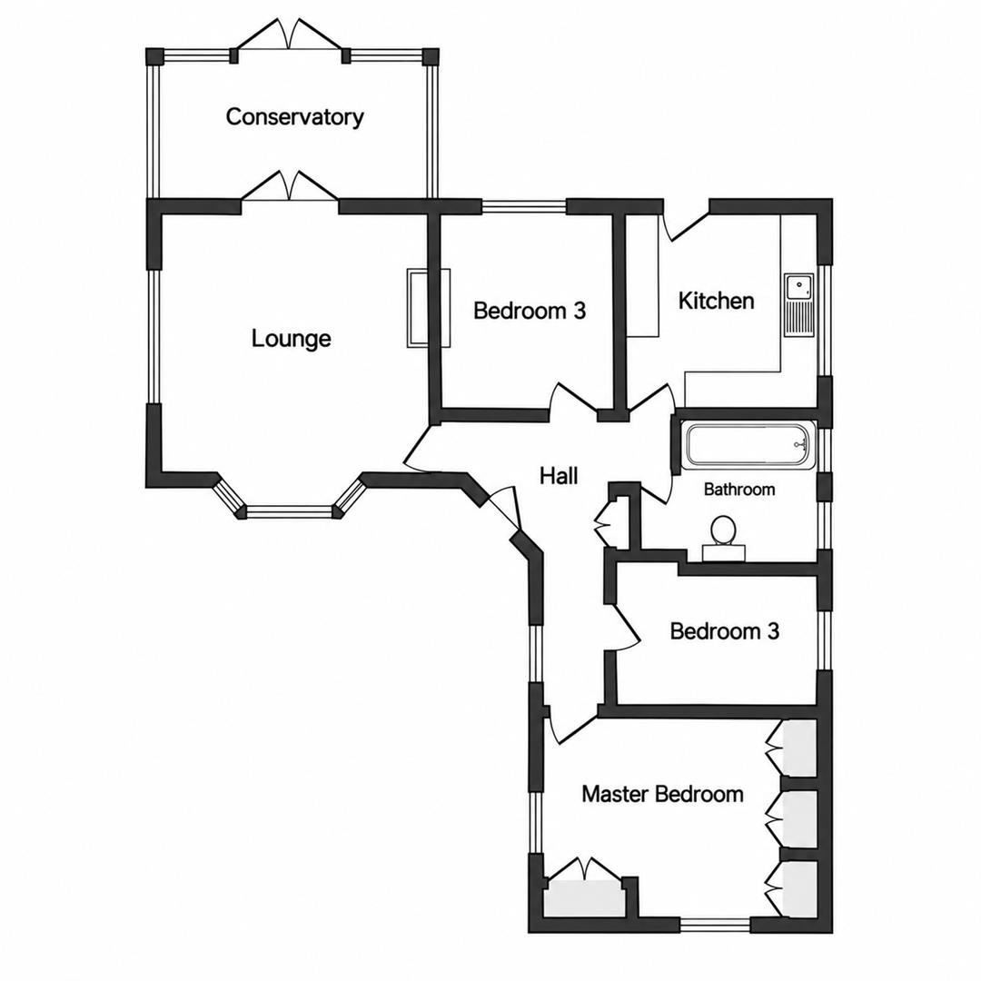 246, Highlands Road, Fareham floorplan