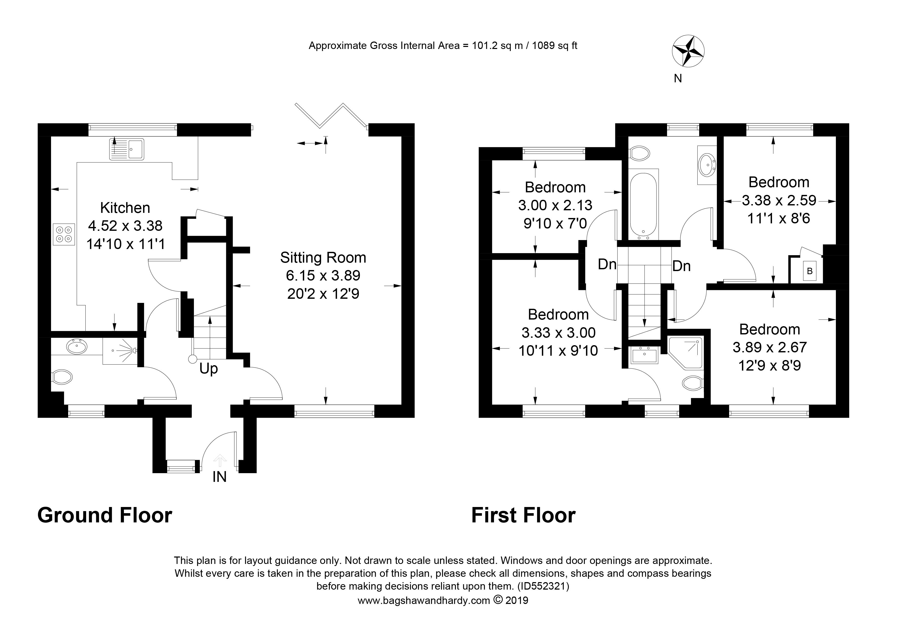 4 Bedrooms Semi-detached house for sale in Snow Hill, Copthorne RH10