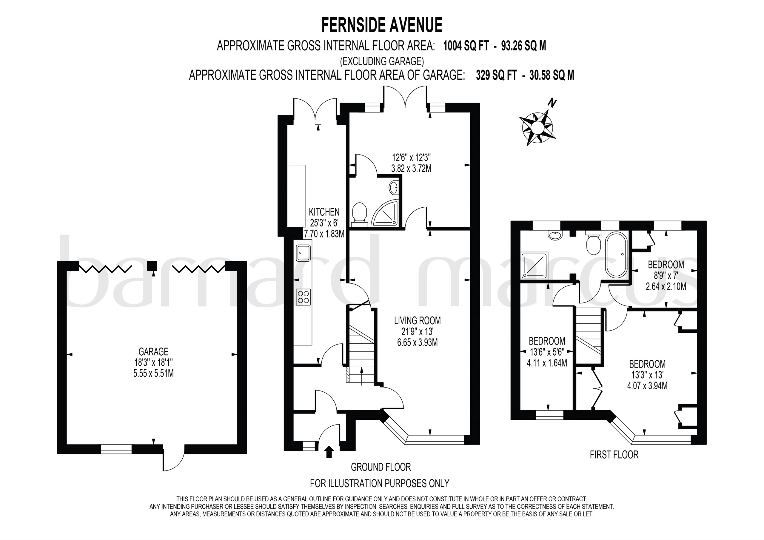 48, Fernside Avenue, FELTHAM floorplan