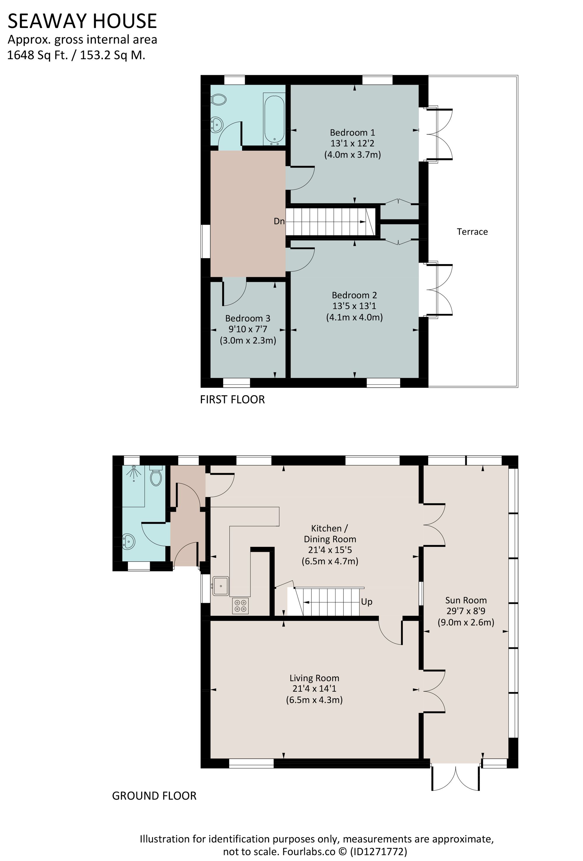 Seaway House Landcombe Lane, Dartmouth floorplan